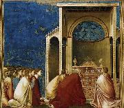 GIOTTO di Bondone, The Suitors Praying